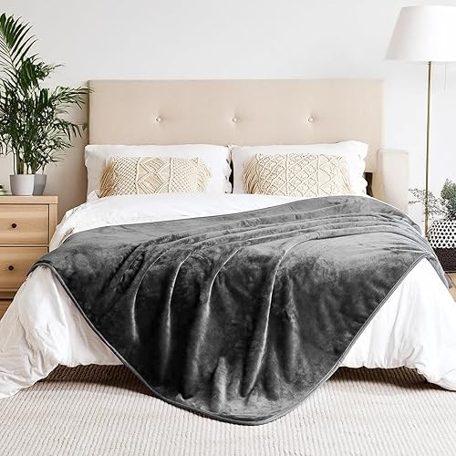 Miniatura 7 de Manta impermeable para mascotas, manta impermeable para perro para cama, sofá, protector reversible de vellón Sherpa para muebles para perros