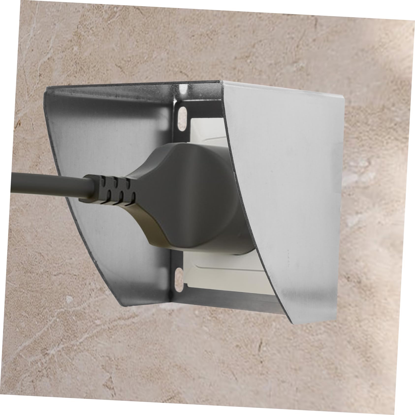 Garneck Weatherproof Outlet Receptacle Protector - Rain Cover Socket Protective Case for Outdoor Wall Mounted Electrical Outlets - Car Battery Cover