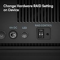 Vista 5 de SanDisk Professional Espejo G-RAID de 36 TB, disco duro externo, RAID con redundancia, Thunderbolt 3, USB (10 Gbps), disco duro Ultrastar de 7200