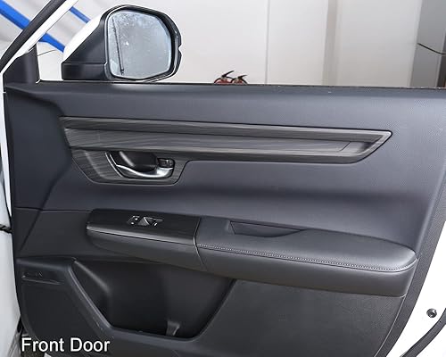Miniatura 5 de AntBooBoo Para Honda CRV 2023 2024 EX-L, Sport Touring Hybrid Paneles de puerta interior cubierta protetiva, cubierta interior de grano de madera de
