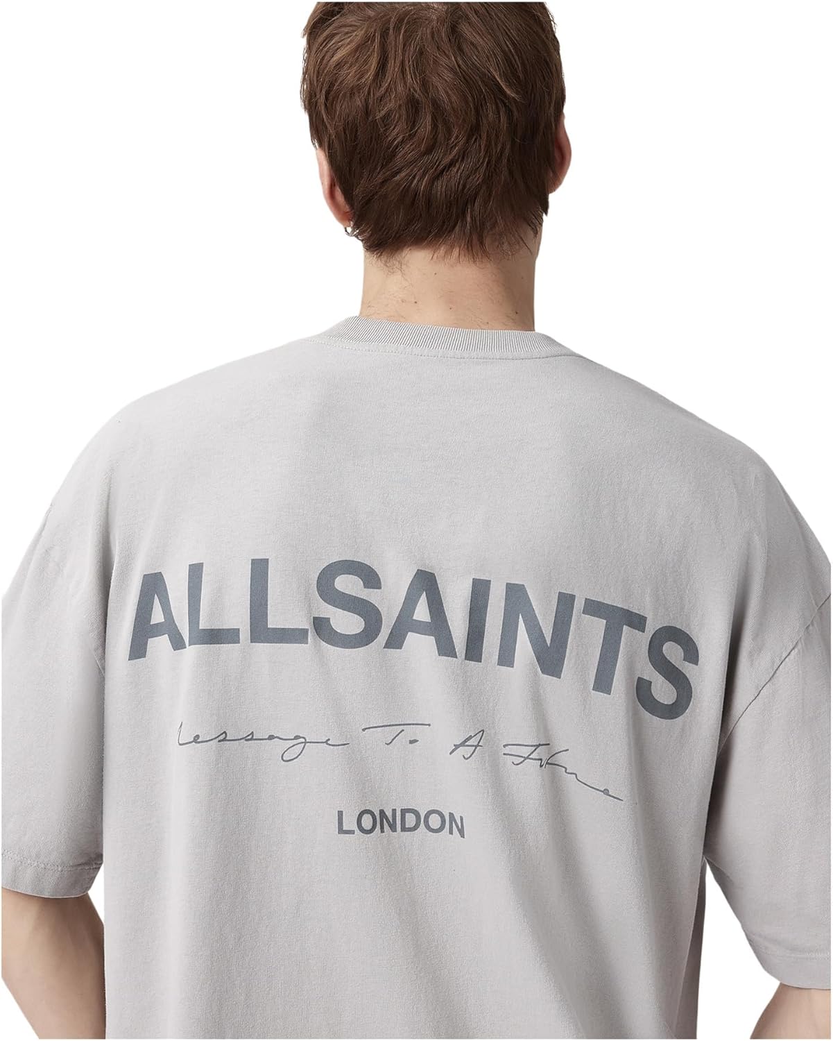 Allsaints Mens Future Ss Crew - Image 2
