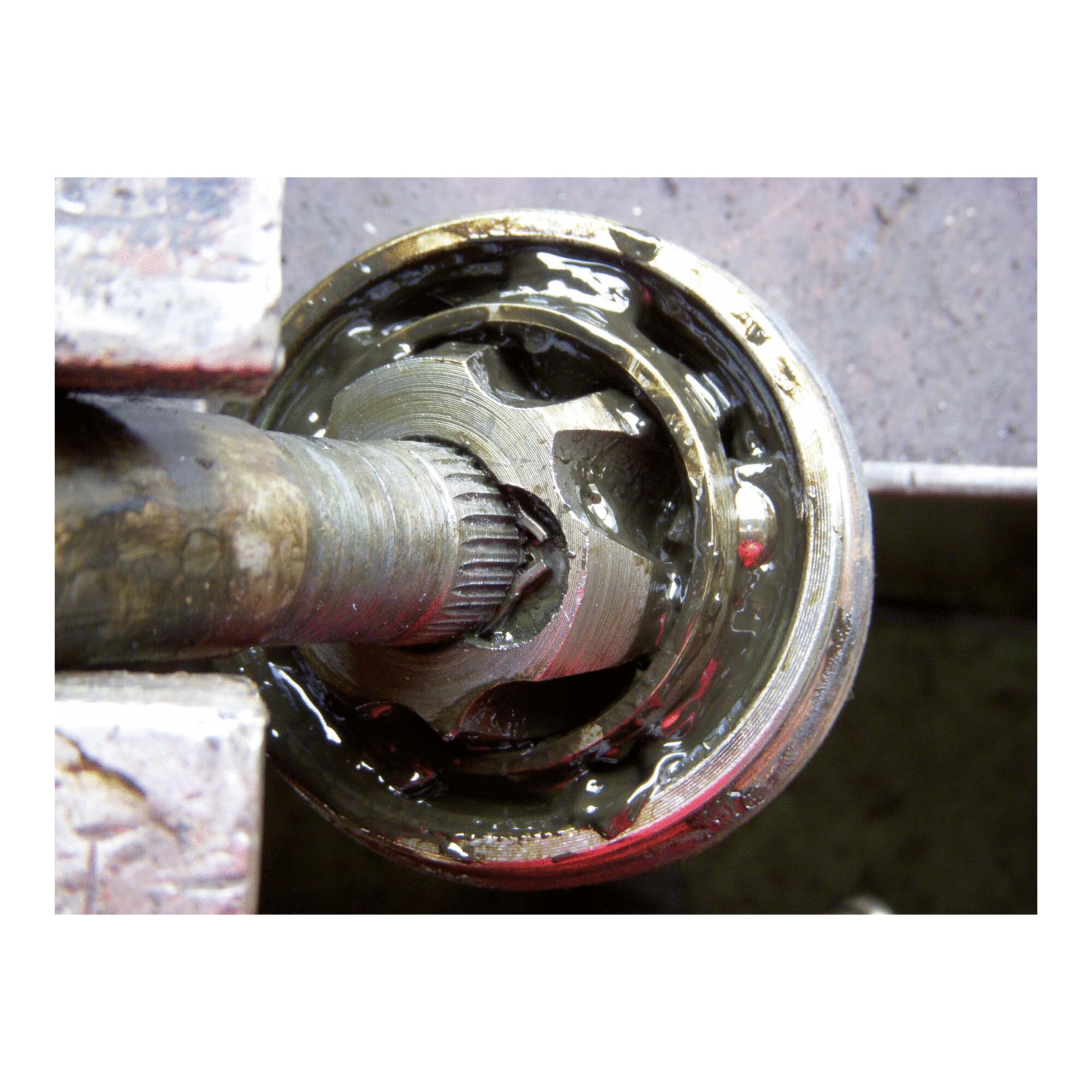 KS TOOLS 115.0993 Pince pour Goupilles de Sécurité de Vis de Cardan - Bec Droit