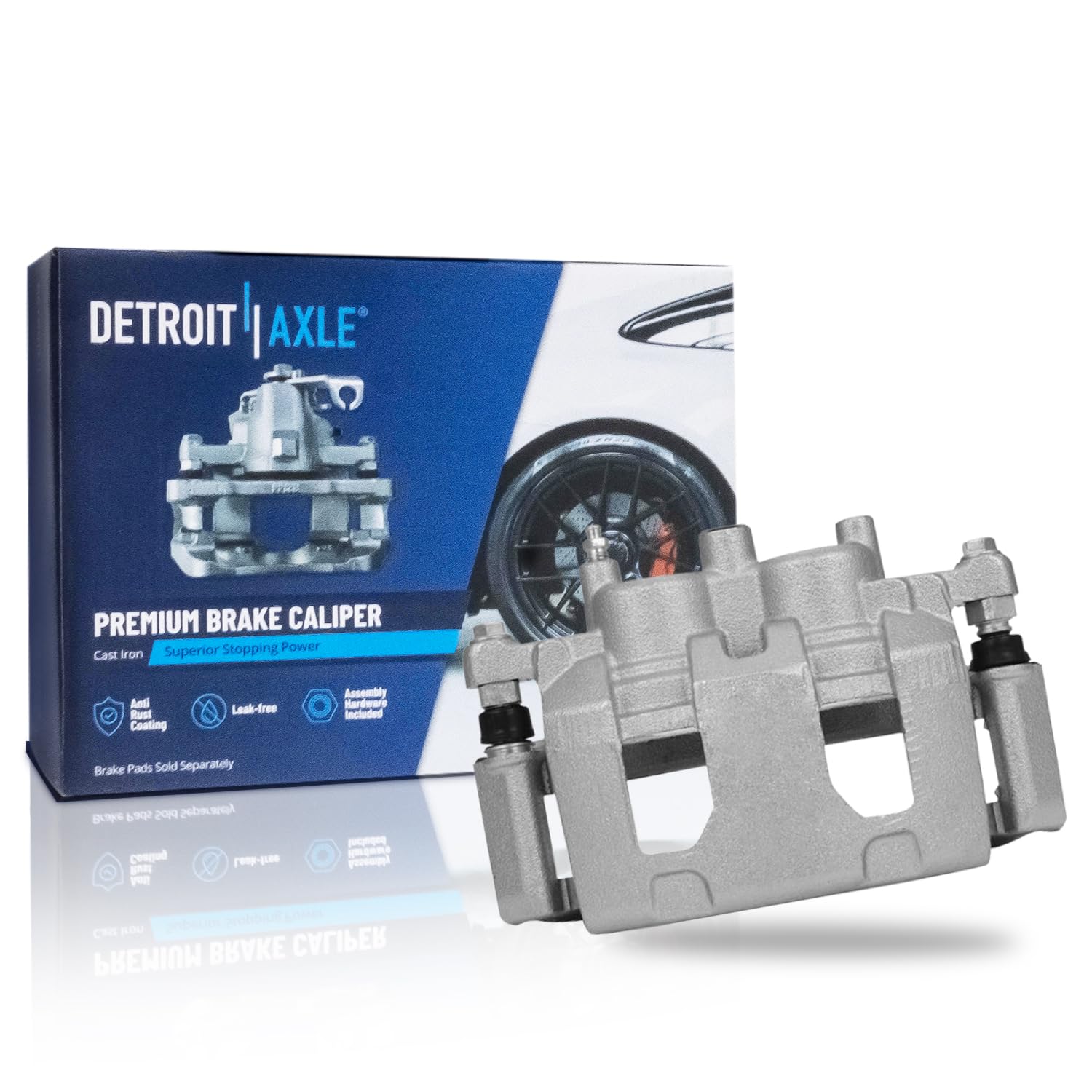 Detroit Axle - Front Right Brake Caliper for 2006-2011 Buick Lucerne