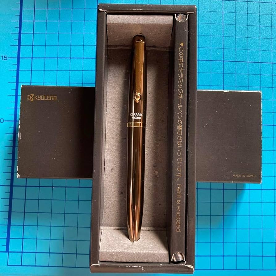【激レア】京セラ　セラミックボールペン　KB-200 ブロンズ 激レア】京セラ セラミックボールペン KB-200 ブロンズ