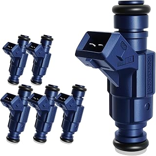 SeyPon Set of 6 Upgraded Fuel Injectors for Ford Ranger/Explorer V6 4.0L 2001-2003, Mazda B4000, Mercury Mountaineer - OEM FJ438 0280156029