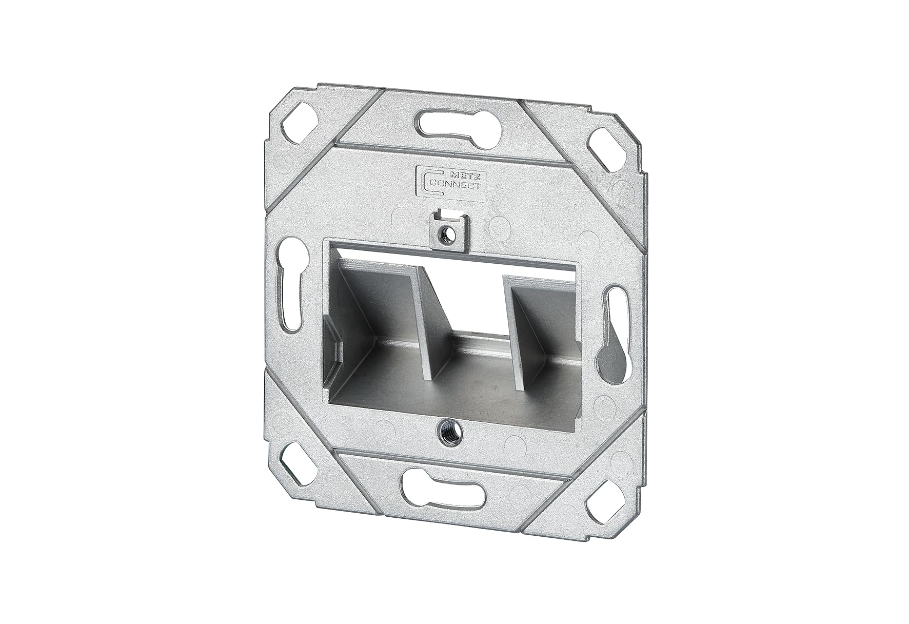 Metz Connect Presa Di Rete Da Incasso 130B20D21002KE – Con Piastra E Telaio, Non Assemblata