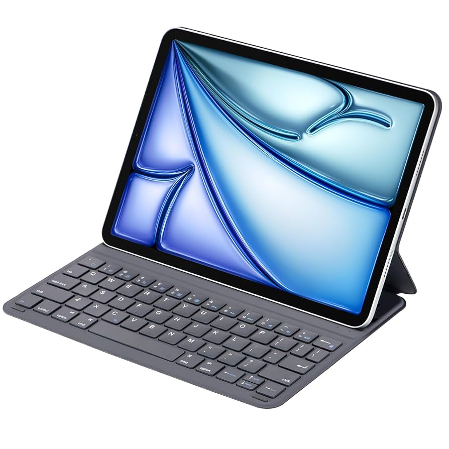 Amazon.com: Smart iPad Keyboard Folio - Replaceable Battery
