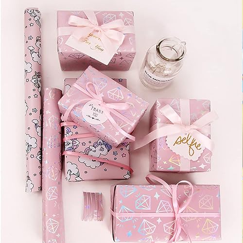 Miniatura 6 de Cinta de satén sólida de 38 pulgadas, cinta de satén rosa de doble cara para manualidades, envoltura de regalos, recuerdos de fiesta, baby shower,