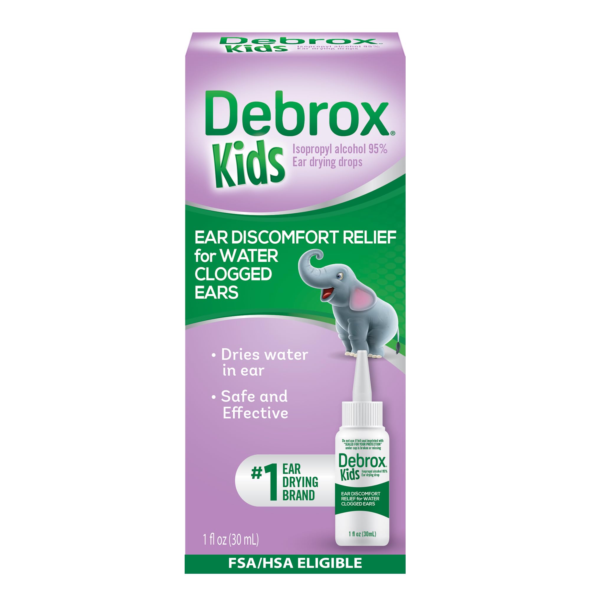 Debrox Kids Ear Discomfort Relief Drops, 1 Fl Oz