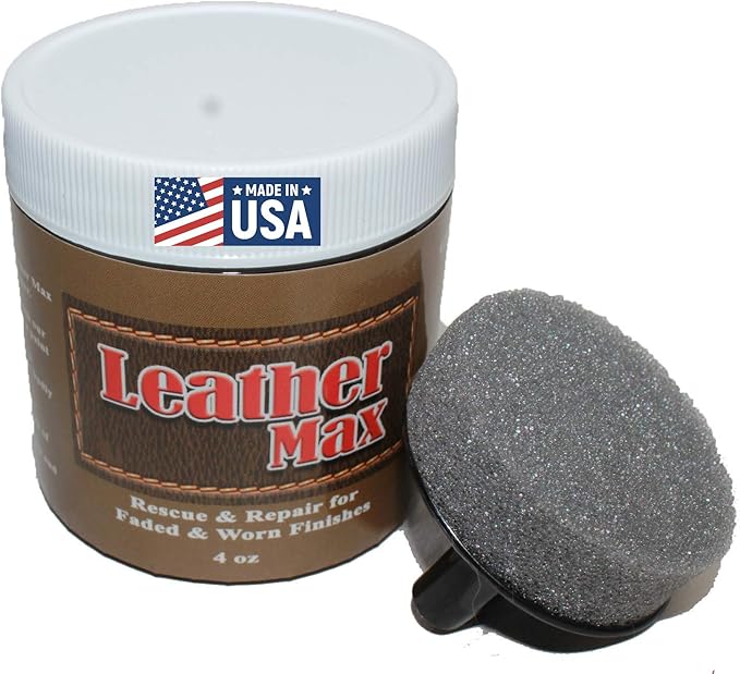 Furniture Leather Max Leather Refinish and Restorer 4 Oz