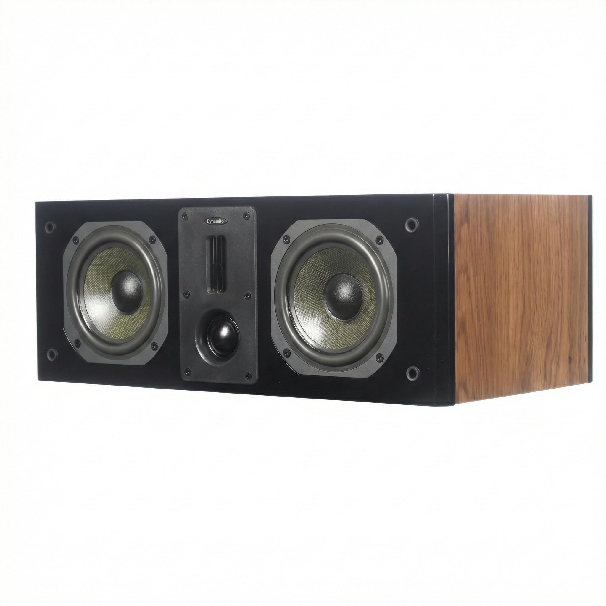 Dynavoice Definition DC-5 Centerlautsprecher Eiche 5 25 Zoll Kevlar Tieftöner Bändchen Hochtöner Soft Dome 36Hz–32kHz 92dB 180W Max Bi Wiring Mittelton Feinabstimmung Heimkino Surround Premium Klang