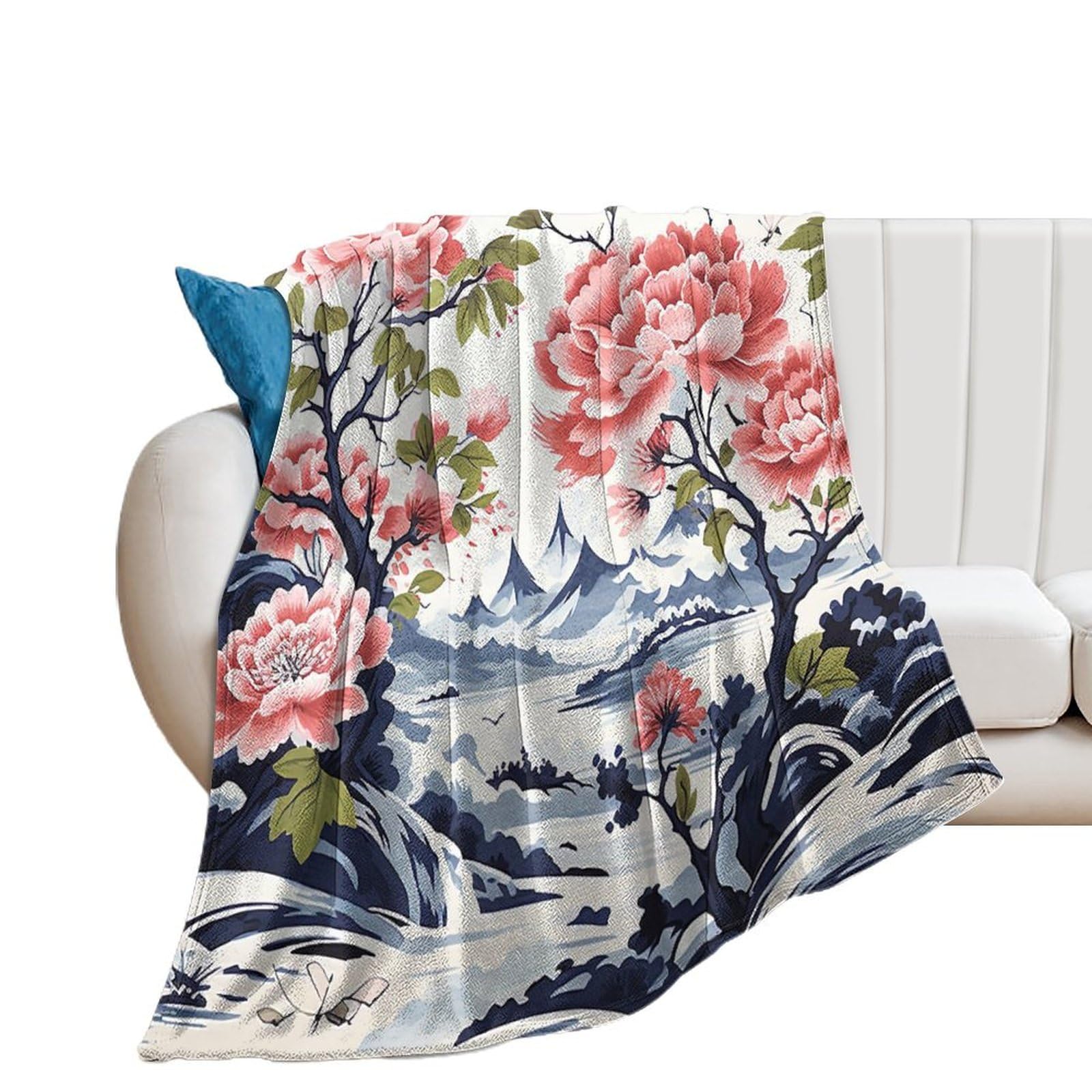 Couverture polaire flanelle confortable plaid voiture et climatisation
