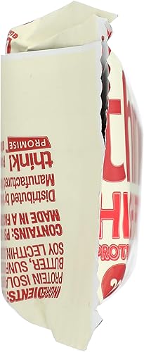 Miniatura 5 de think! Barras de alto contenido proteico, mantequilla de maní Chunky Peanut Butter, 0.71 onzas de proteína, 0 onzas de azúcar, sin edulcorantes