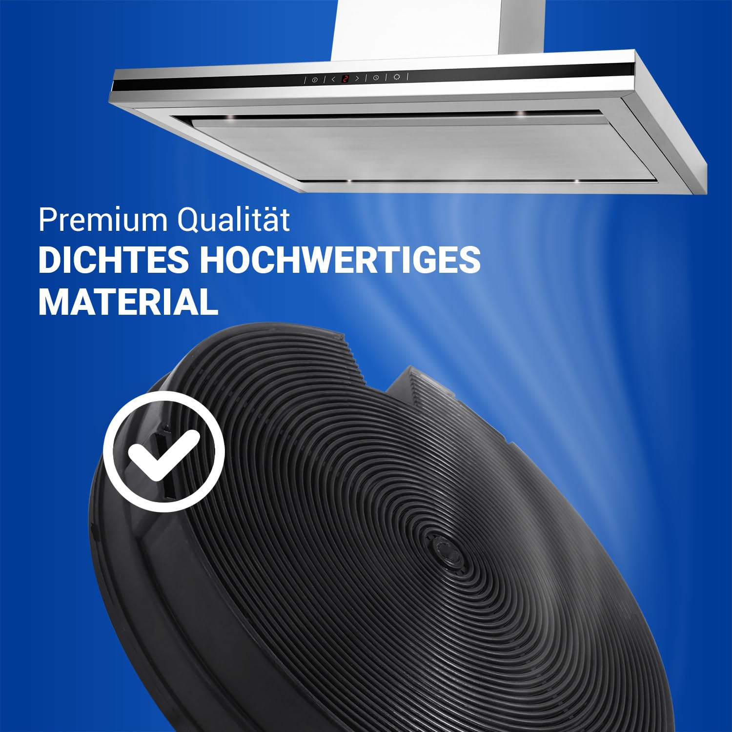 Filtro de carbón activo para campana extractora Bauknecht 481249038013 Elica, filtro para campana extractora/Whirlpool/filtro de campana extractora