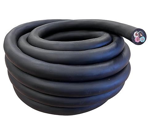 Miniatura 1 de WindyNation Cable SOOW SO de 14 pies 84 8 AWG SOOW SO - Cable de extensión de alimentación portátil de 600 V de calibre 8 y 4 conductores de 600 V