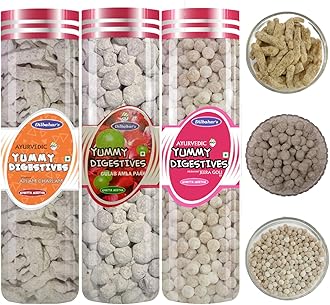 DILBAHAR'S Aplam Chaplam 165 - Gulab Amla Paak 200 - Jeera Goli 220Gm|Digestive Aam Pachak Goli|Gulab Amla|Mukhwas Mouth Freshener|Churan Goli|After-Meal Treat,Sweet Mango,Rose Amla,Jeera