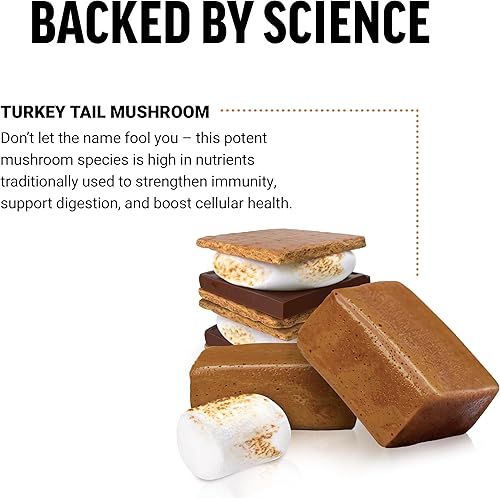 Miniatura 3 de FORCE FACTOR Modern Mushrooms Soft Chews, Suplemento de hongos de cola de pavo para apoyar la inmunidad, la salud digestiva y la vitalidad,