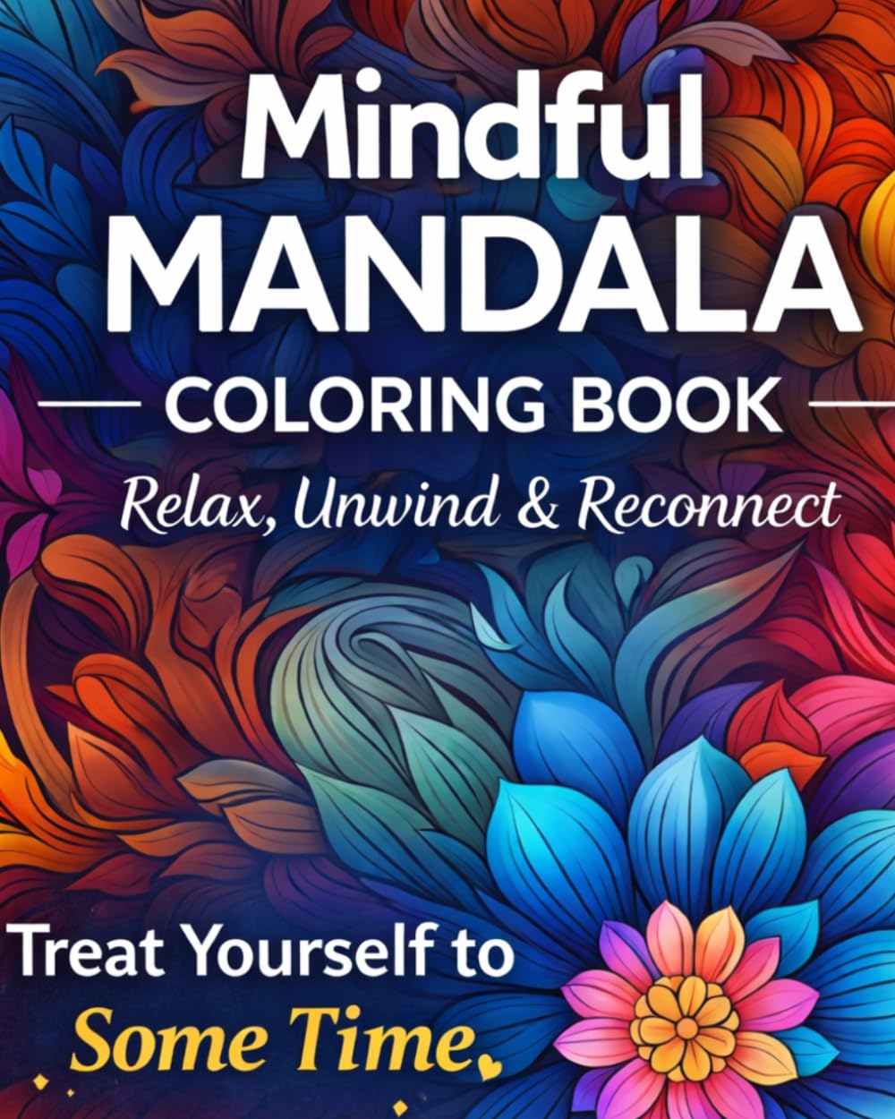 Mindful Mandala Coloring Book for Adults: Stress Relief Designs for Relaxation, Mindfulness, and Inner Peace