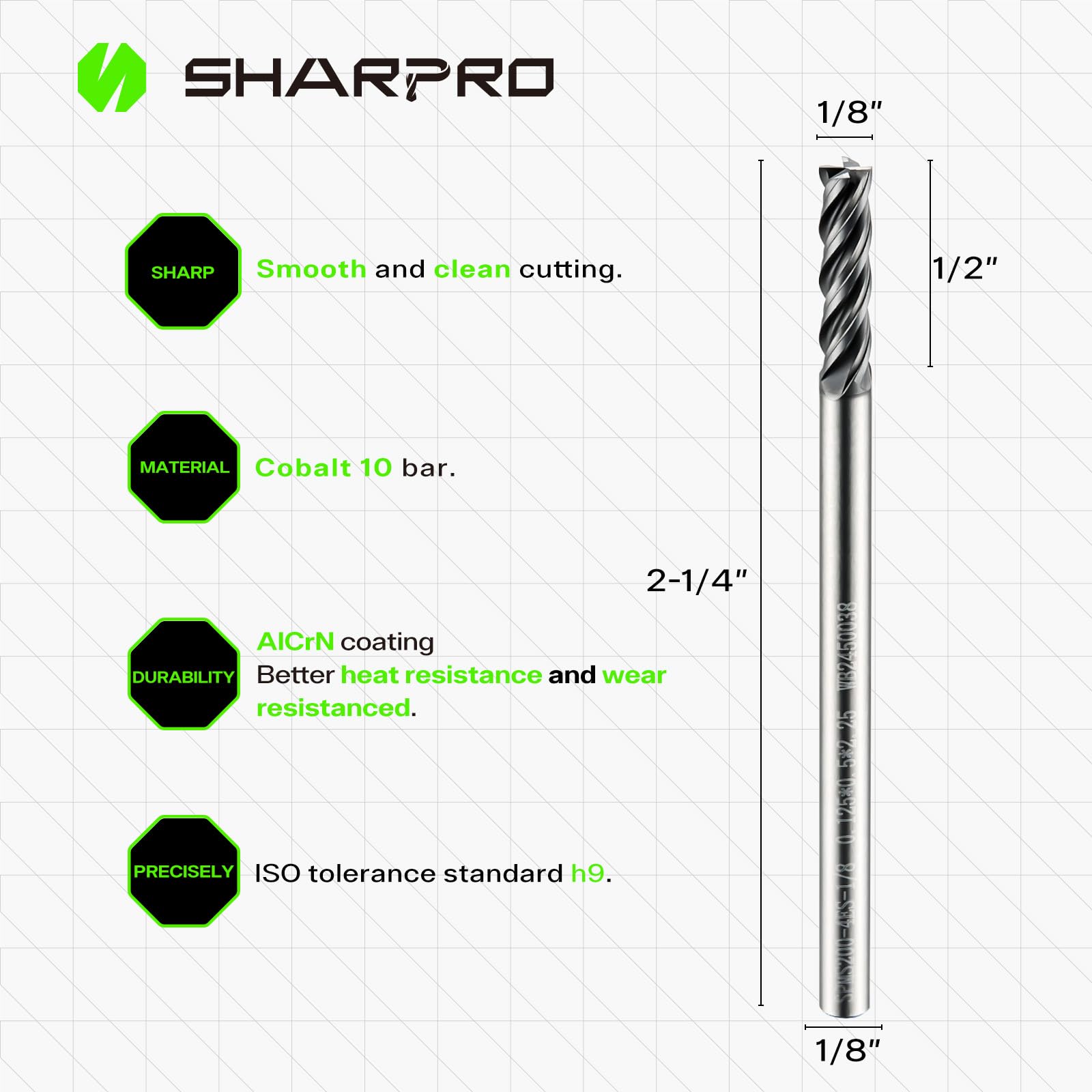 Carbide End Mill - Precision Metal Cutting -2 Carbide End Mill - Precision Metal Cutting -2