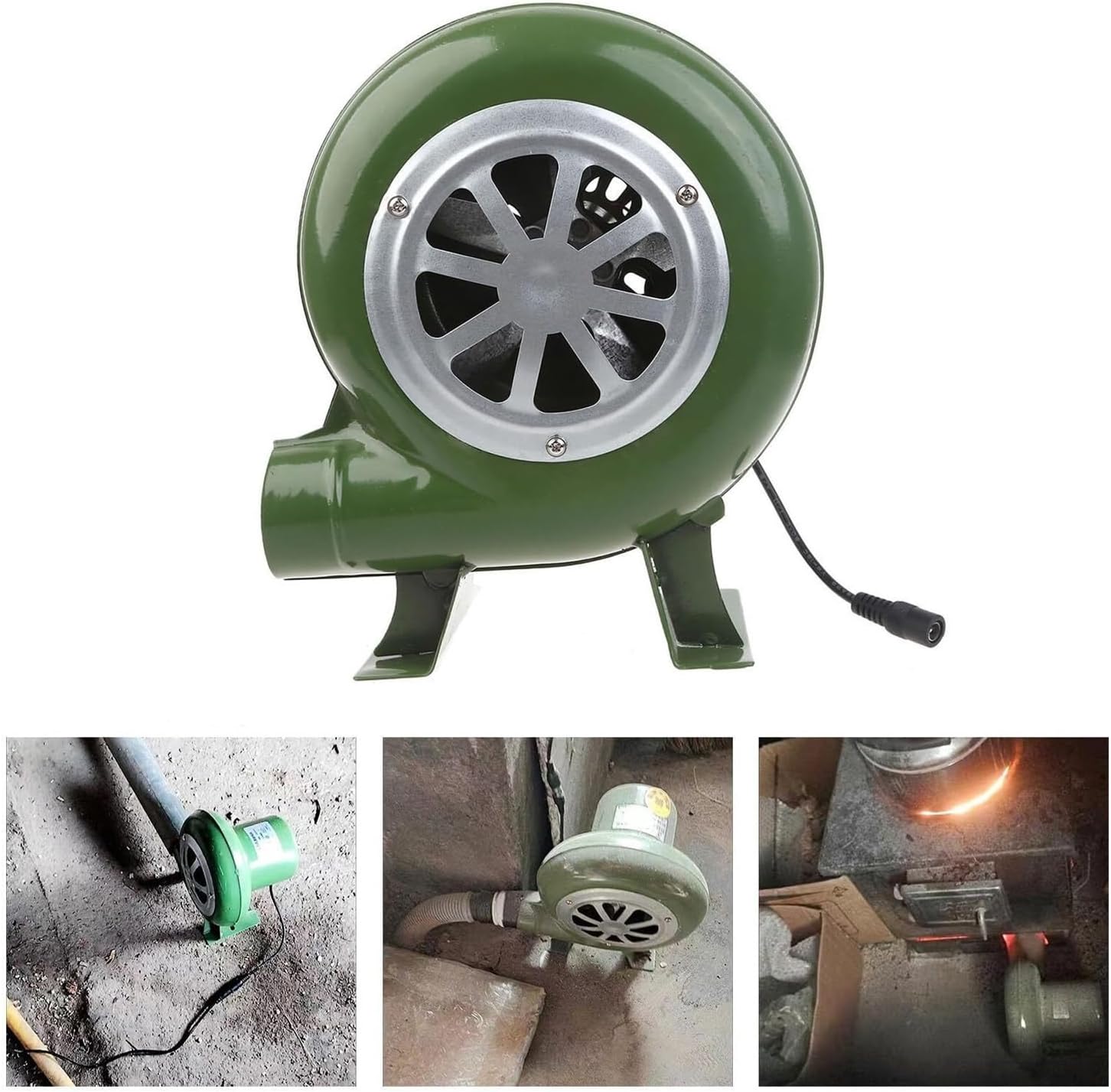 Electric Bellows Portable Barbecue Tool Air Blower Charcoal Starter 2900RPM Fireplaces Bellows Blower Fan