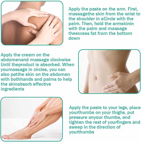 Miniatura 2 de Crema adelgazante, crema para quemar grasa, ombligo, brazo, vientre, jengibre, pérdida de peso, reafirmante de la piel, gel de masaje hidratante