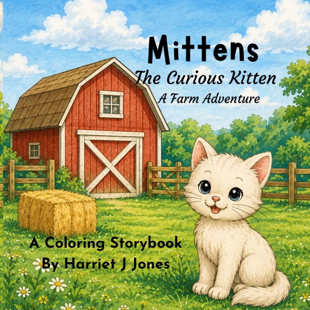 Mittens The Curious Kitten: A Farm Adventure