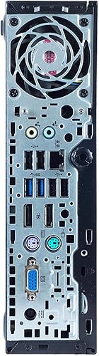 Miniatura 2 de HP EliteDesk 800 G1 PC de factor de forma ultra pequeño, Intel Core i3-4130 3.4GHz, 8G DDR3, 500G, WiFi, BT 4.0, Windows 10 Pro 64 Bit-Multi-idioma