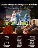 Proiettore 4K 【1100 ANSI/Netflix ufficiale/Dolby】 Smart Proiettore 4K Portatile Auto Focus/Keystone WiFi Bluetooth FHD 1080P, WiMiUS Proiettori WiFi6 Esterno Zoom 50% per Home Cinema/PPT Doppia HDMI - 4