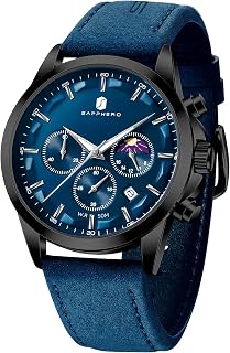 BENYAR Mens Watches Analog Quartz Chronograph Waterproof Wrist Watches for Men Fashion Business Work Casual Sport Design