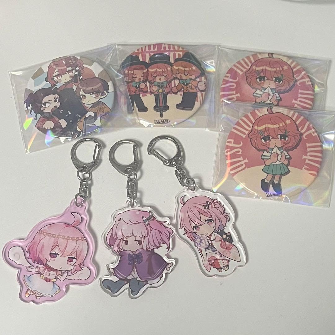 nqrse なるせ あらなるめい おとしだま 缶バッジ アクキー セット あらなるめい | STORES