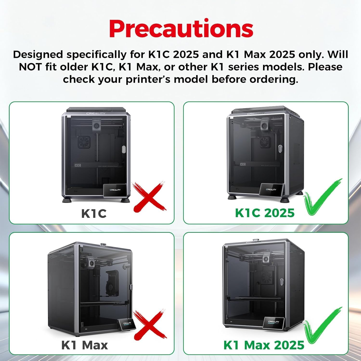 Creality Oryginalny kabel głowicy drukującej do K1C/K1 Max 2025, oryginalny kabel adaptera Hotend, kabel głowicy narzędziowej, płaski kabel FPC do drukarki 3D (tylko do nowej wersji 2025)