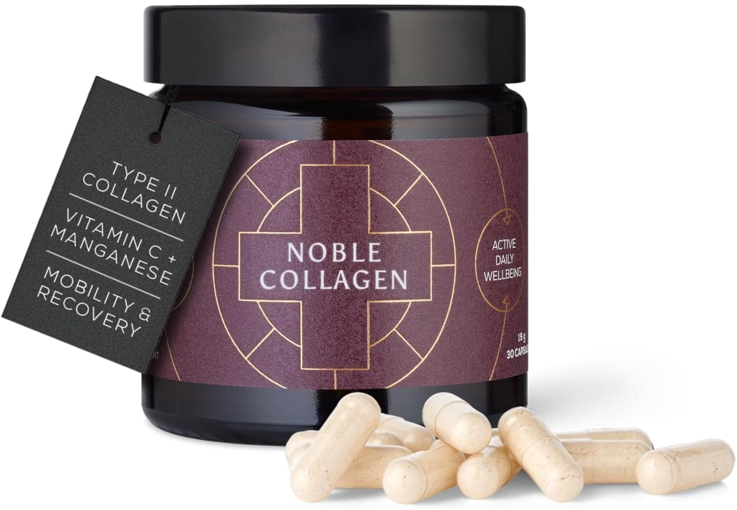 Ancient + Brave Noble Collagen | 30 Capsules | Collagen Type 2
