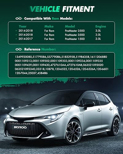 Miniatura 442 de SCITOO Arrancadores Nuevo Ajuste para Nissan Frontier Pickup Xterra 2002 2003 2004 3.3L 17859