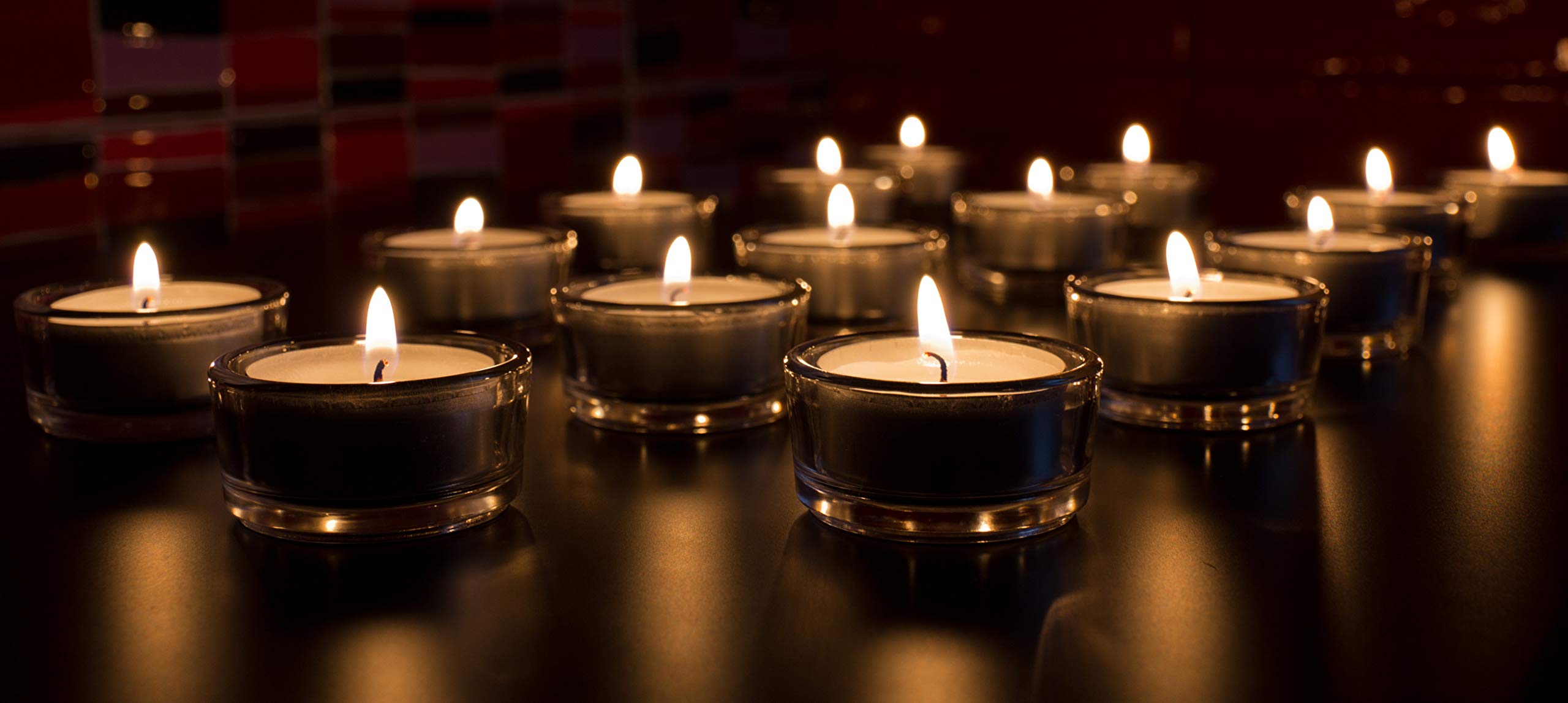 Lumar Aromatic Velas de té aromáticas (Frutos Rojos Pack 60 Velas)