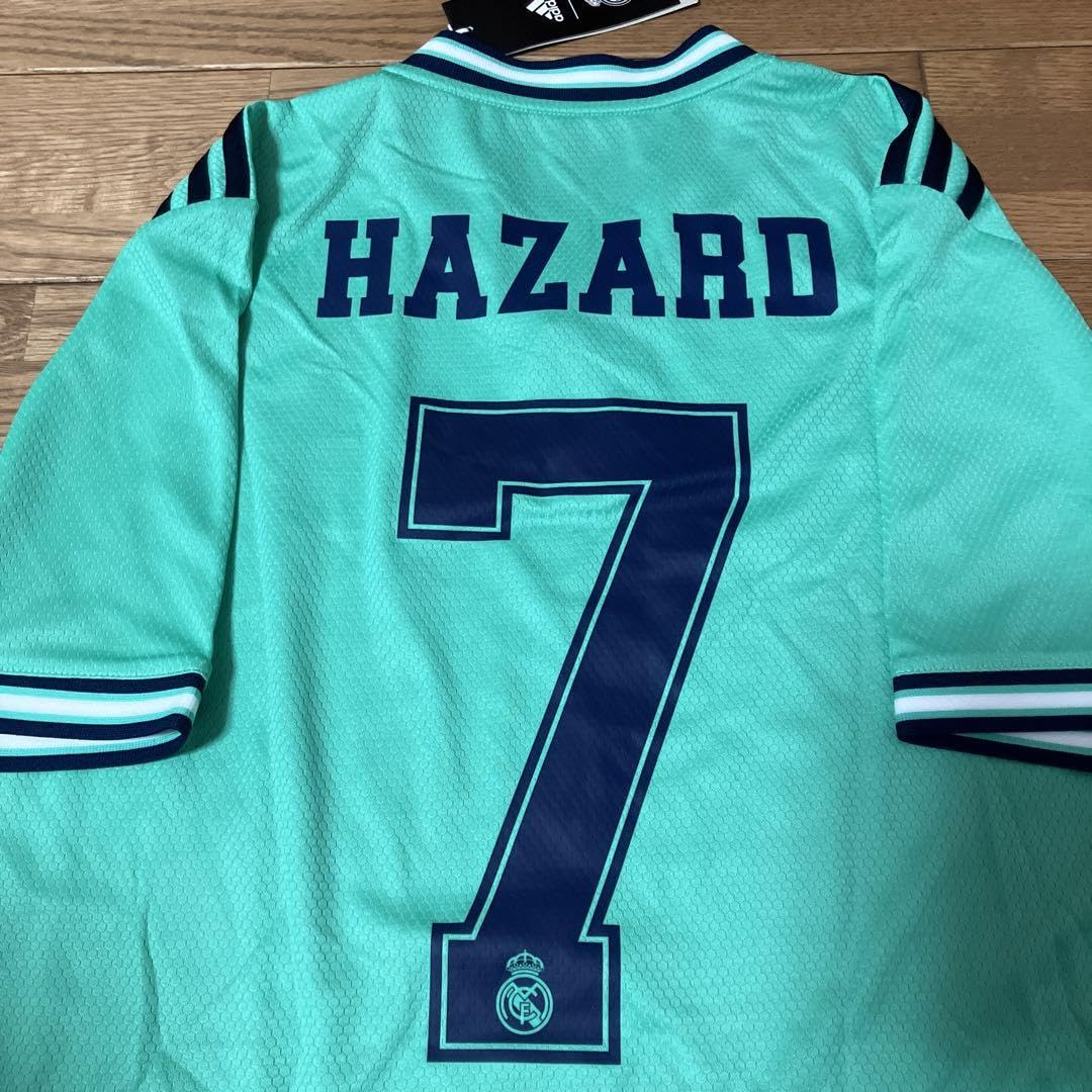 【⭐︎新品タグ付/正規品】レアル・マドリード アザール ユニフォーム 新品未使用】レアルマドリード20-21アウェイ選手仕様ユニフォーム7番