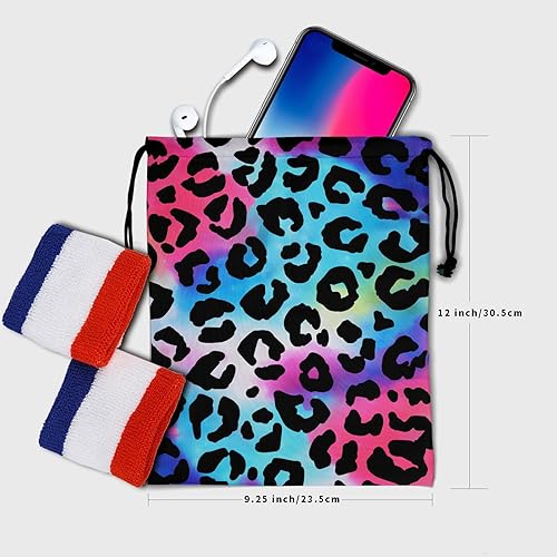 Miniatura 6 de Bolsa de agarre de gimnasia para niñas, bolsa de gimnasia para gimnastas, bolsa de gimnasia con cordón, bolsa de cuerda para atleta y gimnasio,