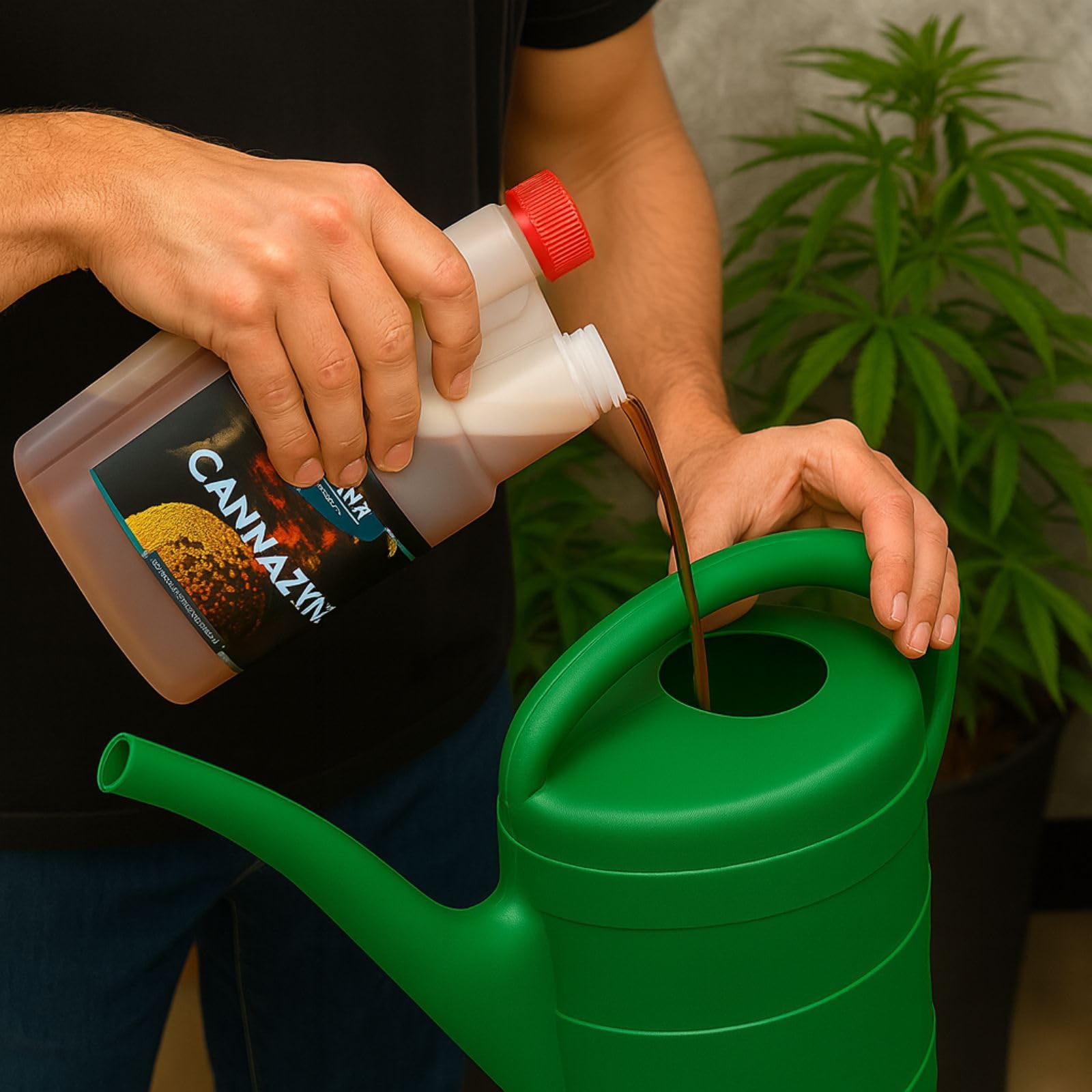 Weedness Canna Cannazym 5 Liter - Grow Anbau Indoor Dünger Substrat Reiniger Erde Flüssigdünger Organischer Bio