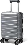 Lekesky 16 Inch Carry On Luggage for Airplanes - Hard Shell Suitcase with TSA Lock, Detachable Spinner Wheels Lightweight ABS Carry On Suitcase for Travel Weekend Trips Men Women, Blue