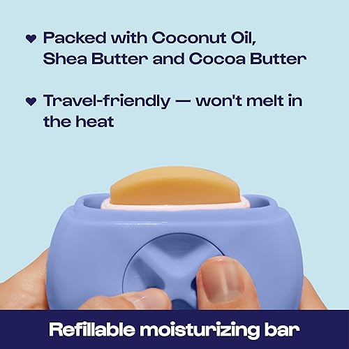 Miniatura 4 de Alleyoop Maquinillas de afeitar de viaje portátiles para mujeres, perfectas para retoques sobre la marcha, incluye cuchillas recargables, barra