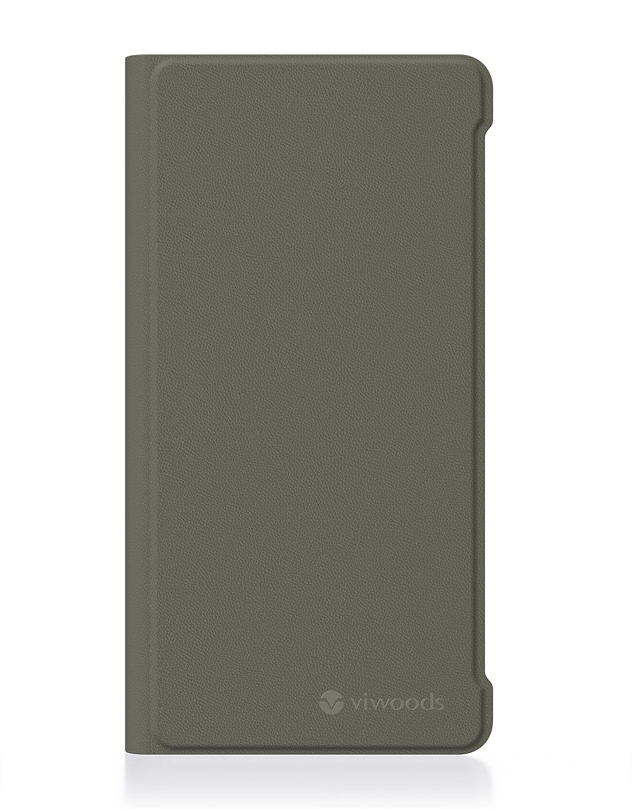 PU-Leder-Foliohülle für VIWOODS AiPaper Reader & AiPaper Reader C, schlanke Schutzhülle mit Klappdeckel und Standfunktion, Pinemist Green, 67 g