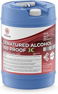 Denatured Alcohol 200 Proof 3C - High-Purity Solvent - 15 Gallon Carboy - Made in America - Alliance Chemical