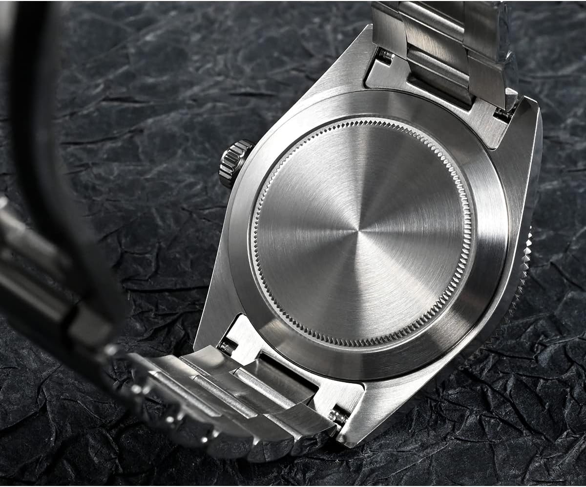 San Martin SN0109G Men Luxury NH34 GMT Watch Bidirectional Aluminum Bezel Automatic Mechanical Watches Sapphire Glass
