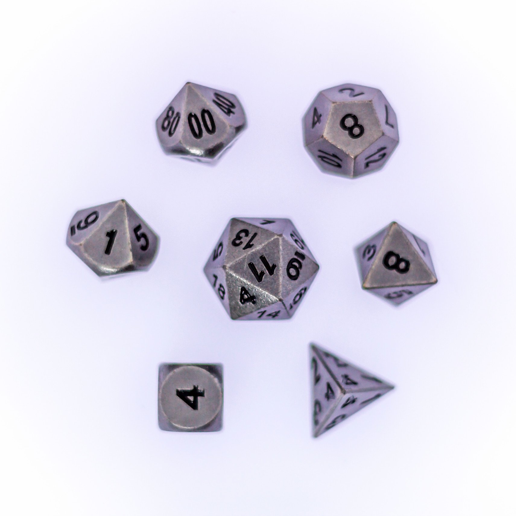 Dice Tray (10x12in) Hex Leather Black / Velvet Black