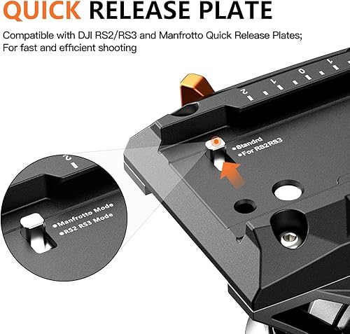 Miniatura 3 de COMAN Trípode de cabezal líquido para videocámara DSLR trípode monopie de cámara profesional de alta calidad con cabezal de líquido de 360 grados