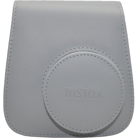 Fujifilm Instax Camera Case - Smokey White: Safeguard Your Precious Memories