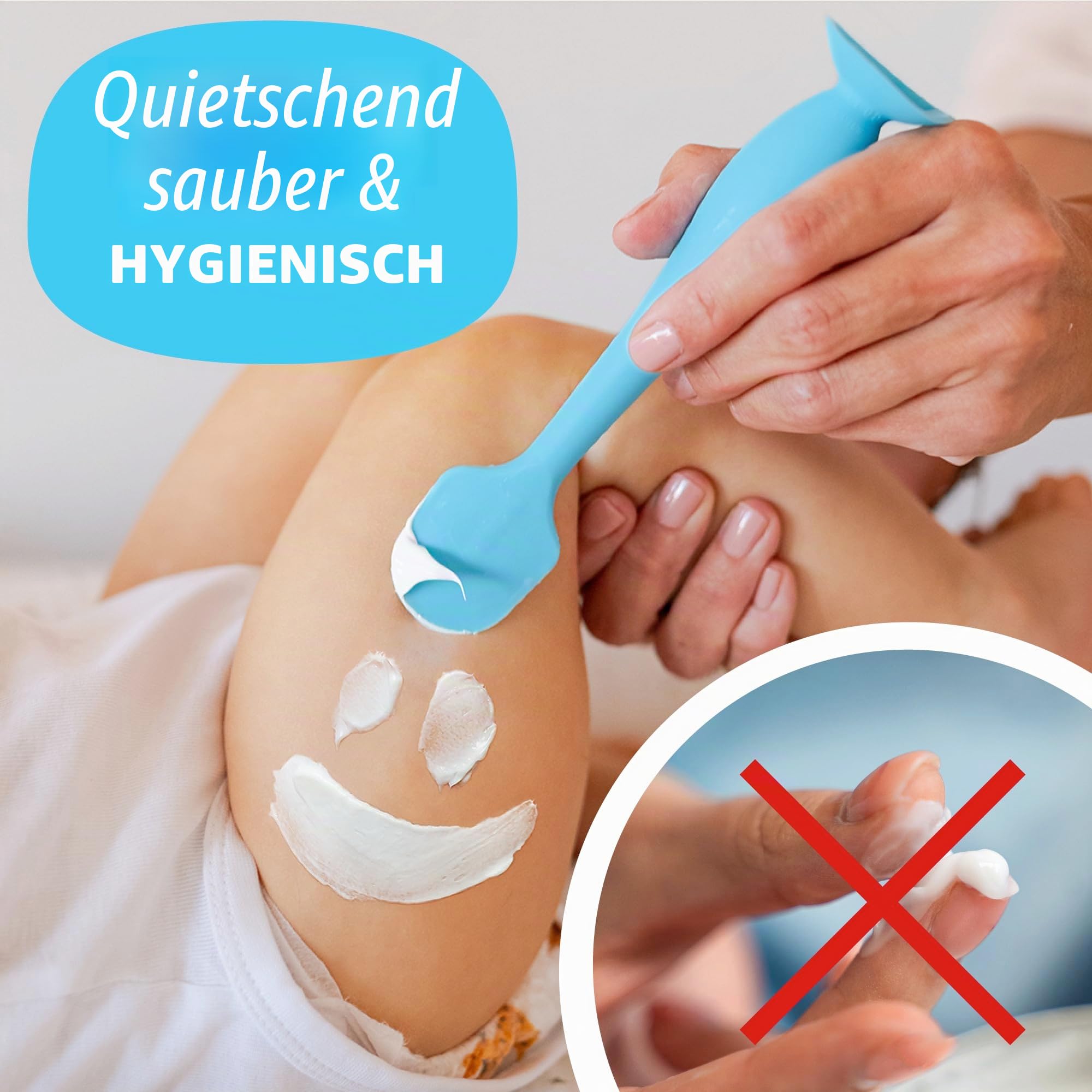 BabyBum Windelbürste, cremefarben
