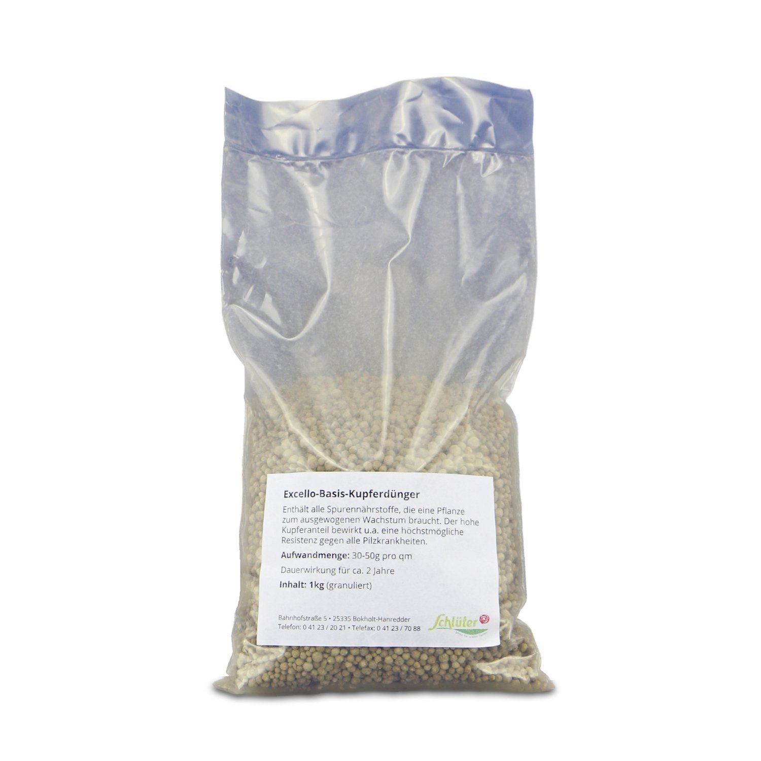 Basis-Dnger mit hohem Kupfer-Anteil - Excello-Granulat im 1 kg Beutel -  Pilzresistenz und besseres Wachstum mit Langzeit-Wirkung - Produkt von  Garten Schlter : Amazon.de: Garten