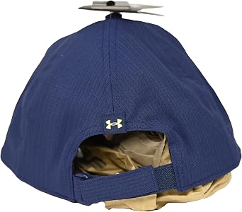 Under Armour Men's Uni Iso-Chill Breathable Adjustable Hat Cap OSFM One Size Navy Blue, 1