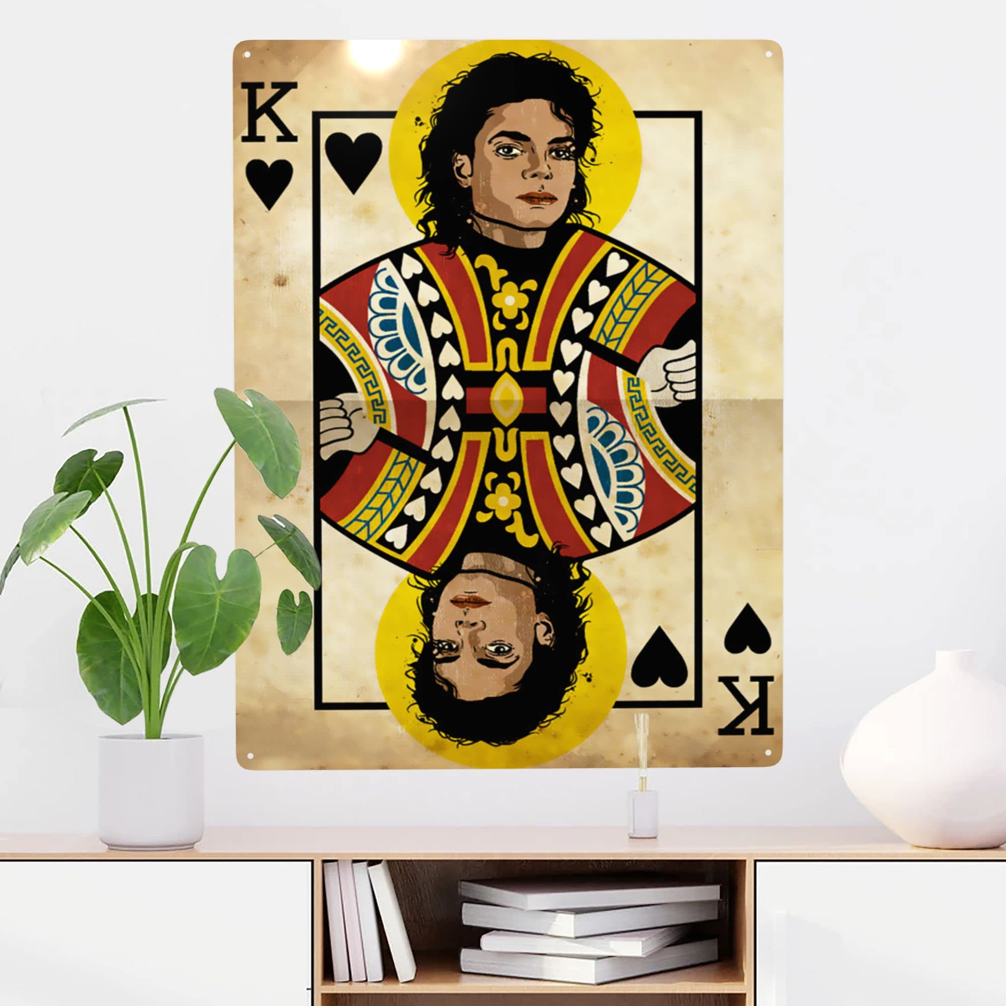 マイケルジャクソン 高品質 プレート マイケルジャクソン&バブルス