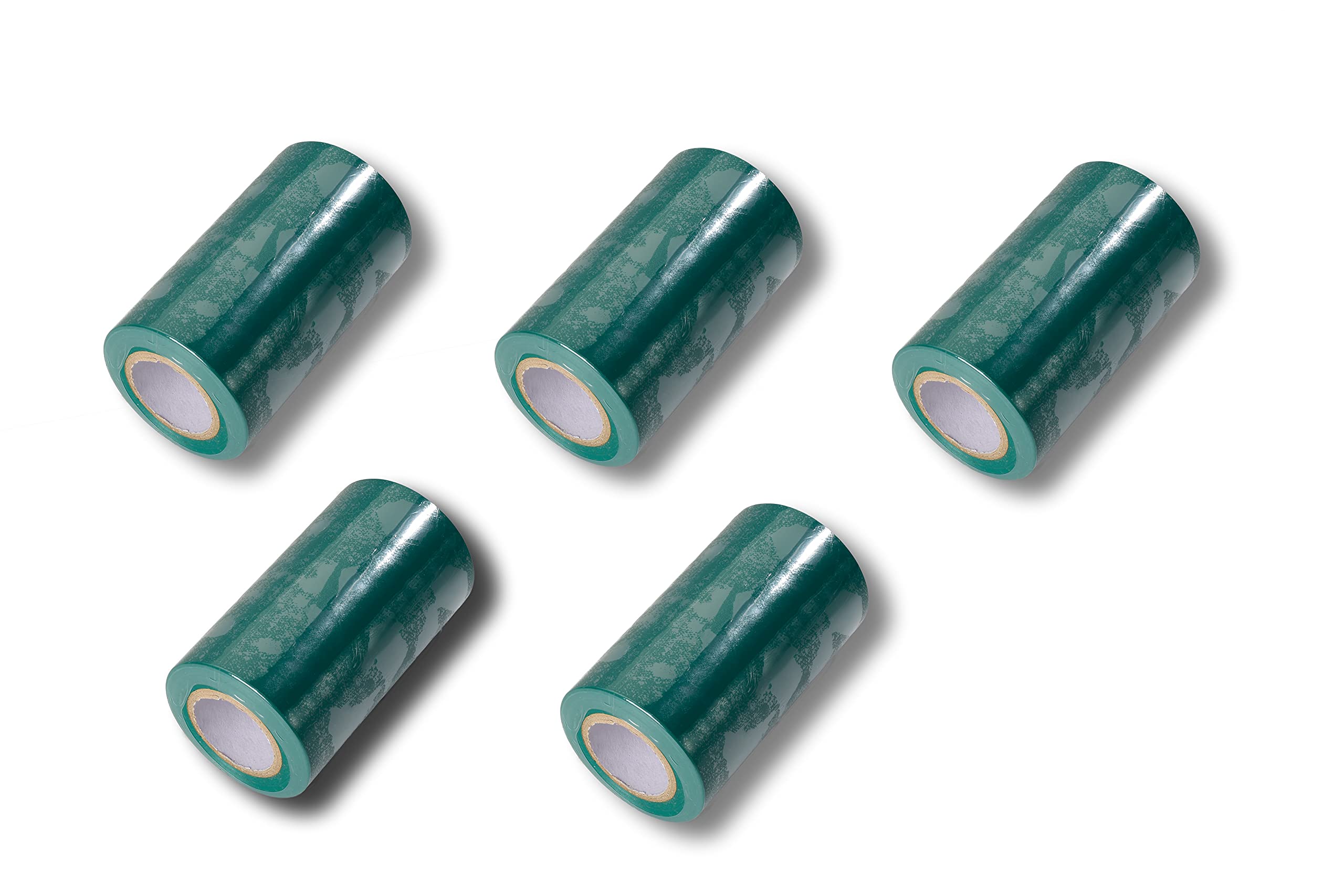 5 rollos de cinta adhesiva Ariplus para reparación de agujeros y grietas, 100 mm de ancho, 10 m de longitud, color verde